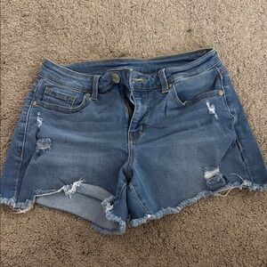 Women's Blue Denim Shorts